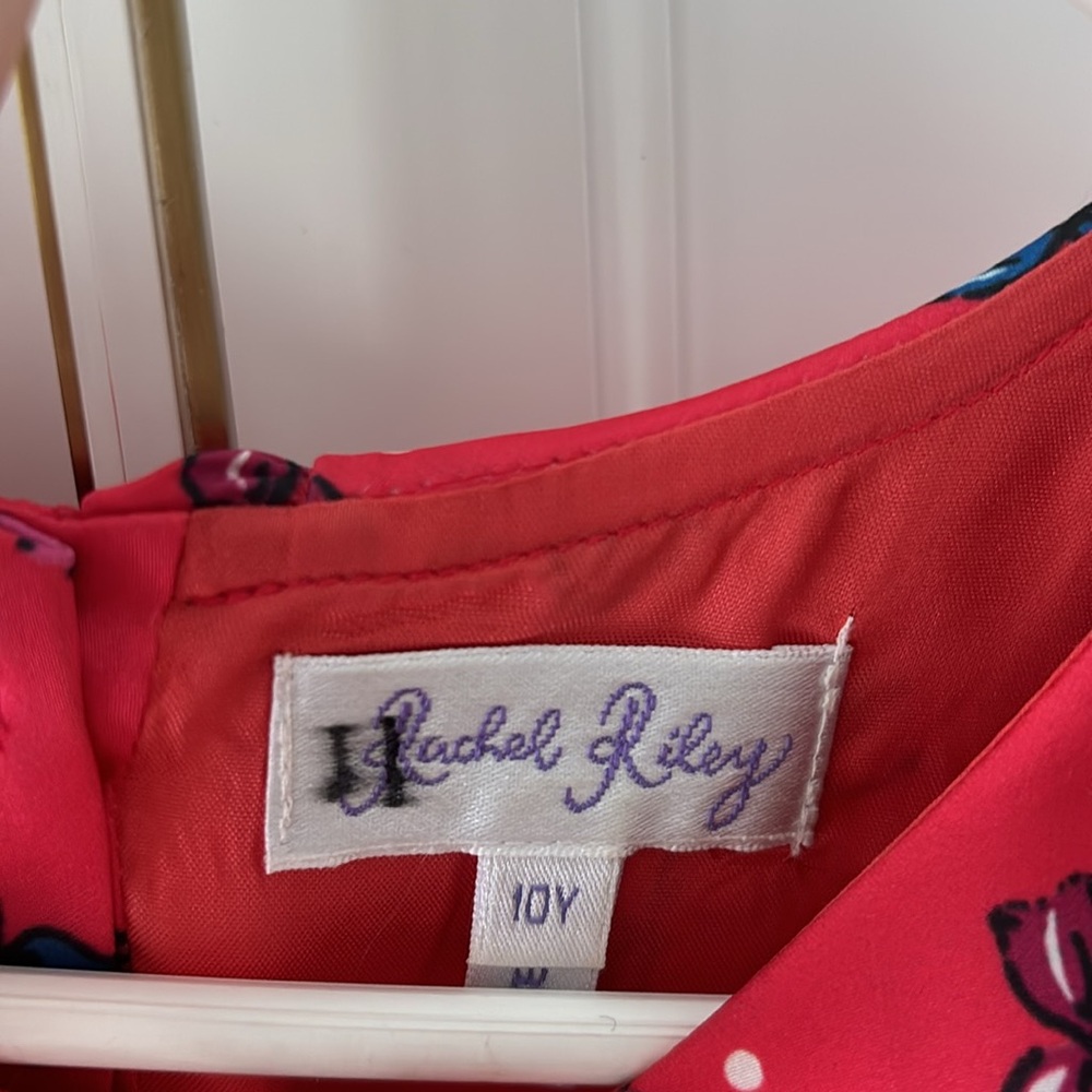 Rachel Riley Red Girls Dress - Picture 4 of 6
